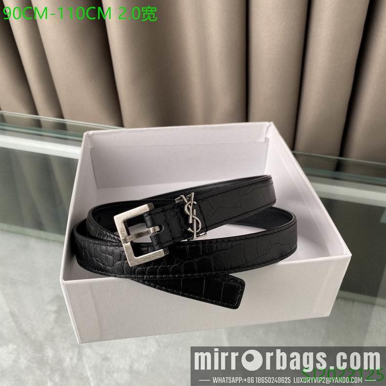Replica YSL Belt 20mmX90-110cm 7D03