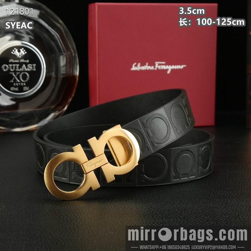 Replica Ferragamo belt 35mmX100-125cm 8L72