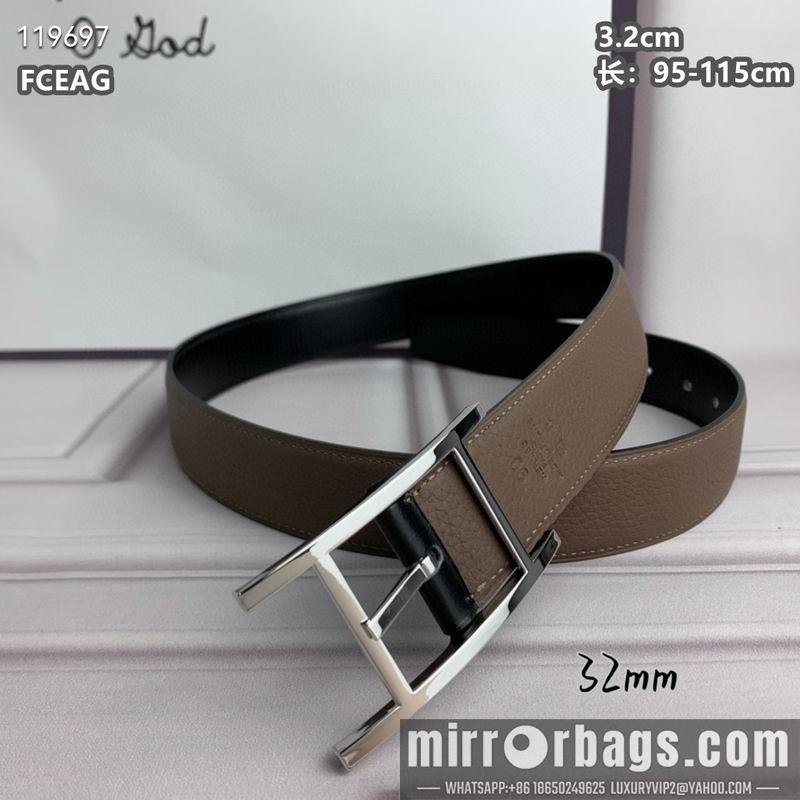 Replica Hermes belt 32mmX95-115cm 8L040802