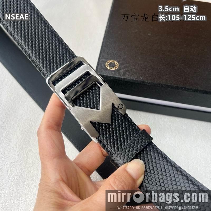Replica Montlanc belt 35mmX100-125cm 8L72