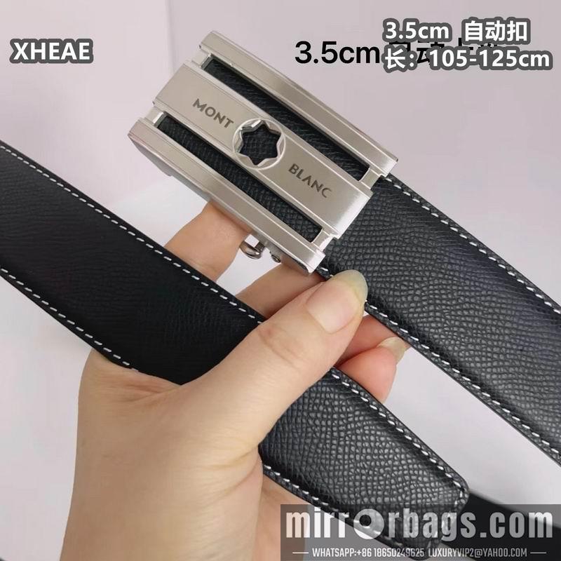 Replica Montlanc belt 35mmX100-125cm 8L84