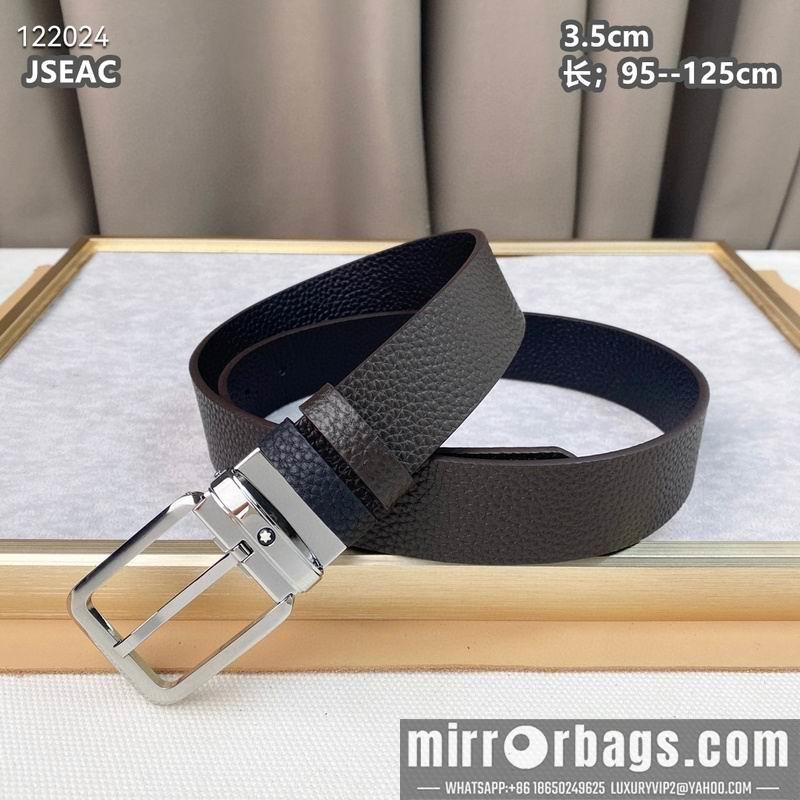 Replica Montblanc belt 35mmX95-125cm 8L06