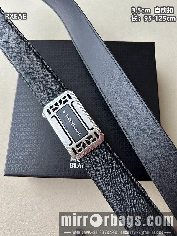 Replica Montlanc belt 35mmX100-125cm 8L74
