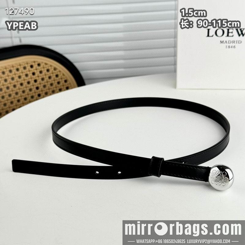 Replica Loewe belt 15mmX90-115cm 8L04