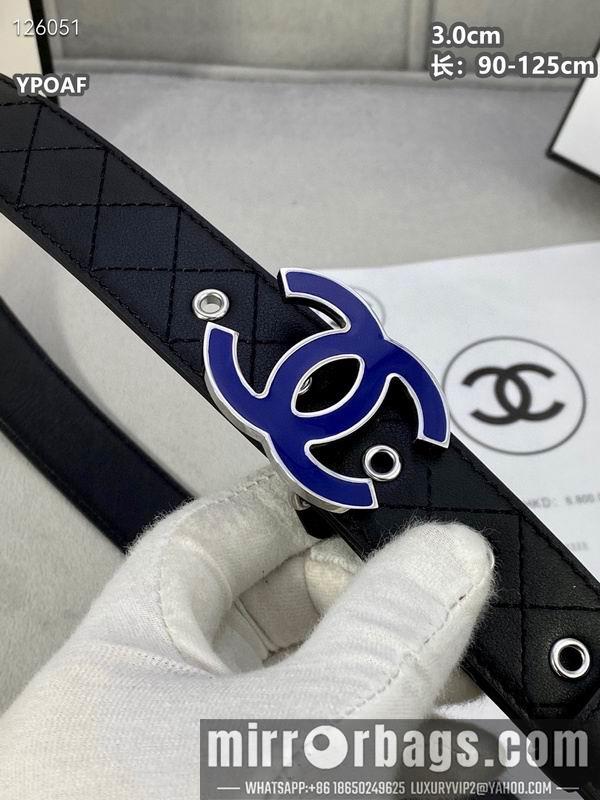 Replica Chanel belt 30mmX90-125cm 8L12