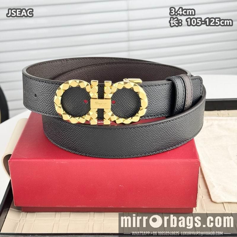 Replica Ferragamo belt 34mmX105-125cm 8L18