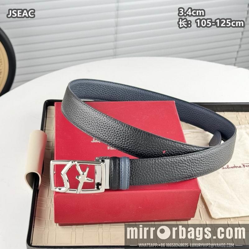 Replica Ferragamo belt 34mmX105-125cm 8L17