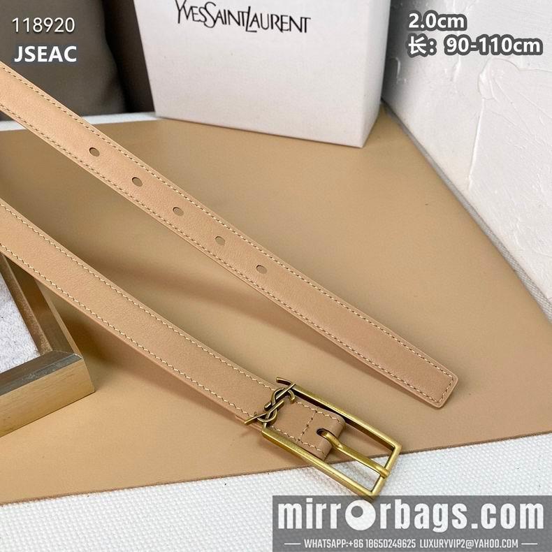 Replica YSL belt 20mmX90-110cm 8L010701