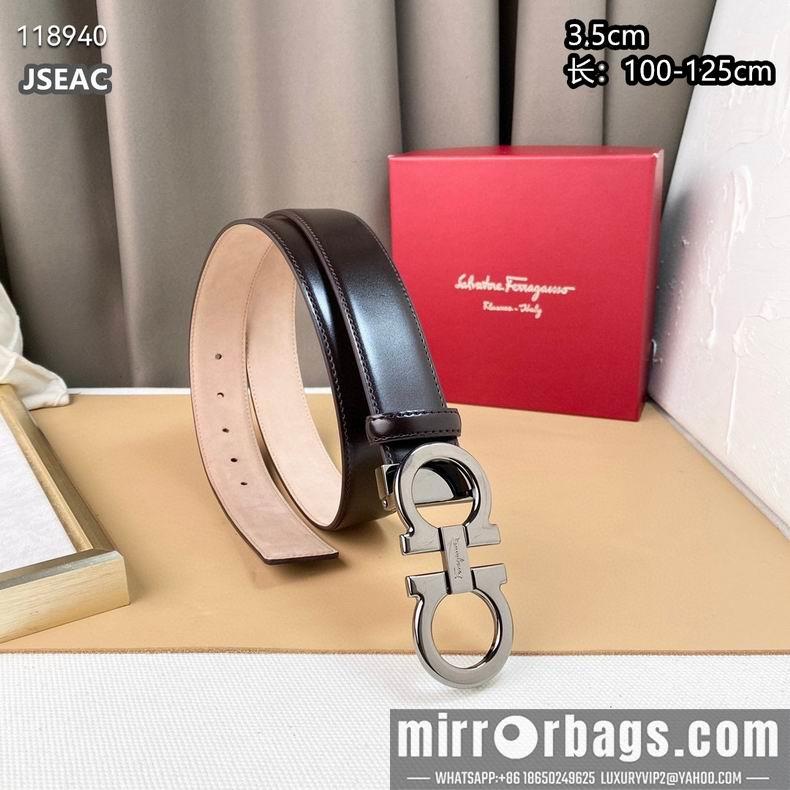 Replica Ferragamo belt 35mmX100-125cm 8L04