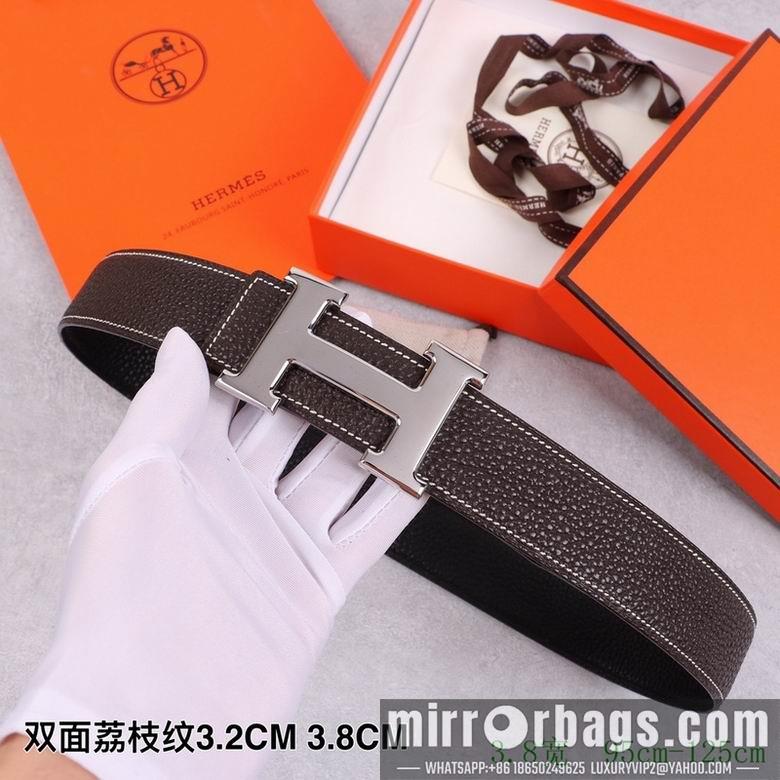 Replica Hermes Belt 38mmX95-125cm 7D86