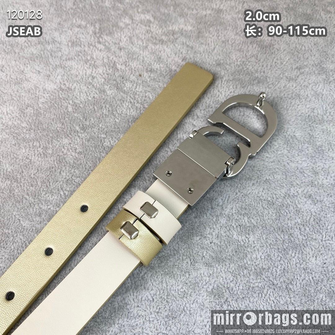 Replica Dior belt 20mmX90-115cm 8L072001