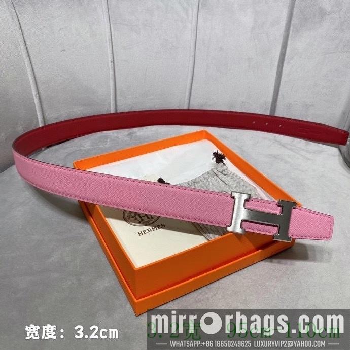 Replica Hermes Belt 32mmX95-110cm 7D18
