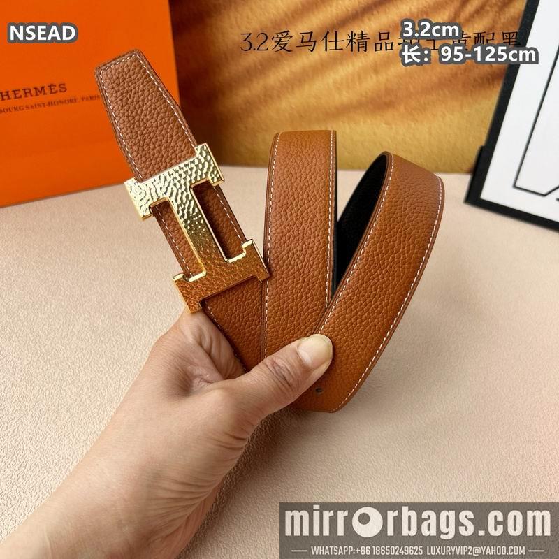 Replica Hermes belt 32mmX95-125cm 8L33