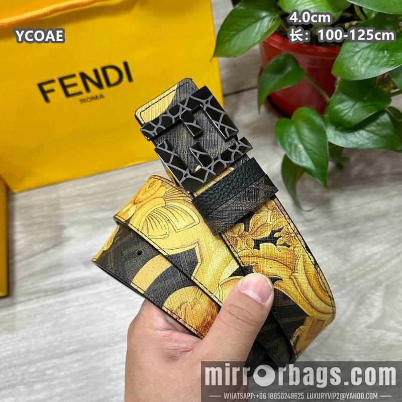 Replica Fendi belt 40mmX100-125cm 8L149
