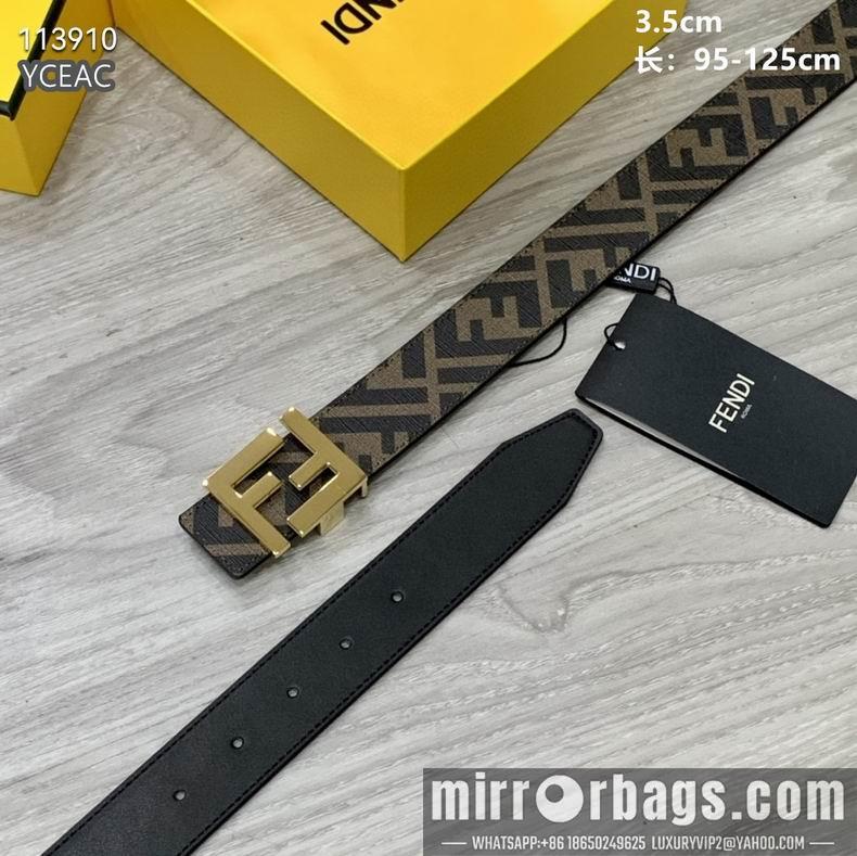 Replica Fendi Belt 35mmX95-125cm 8L20
