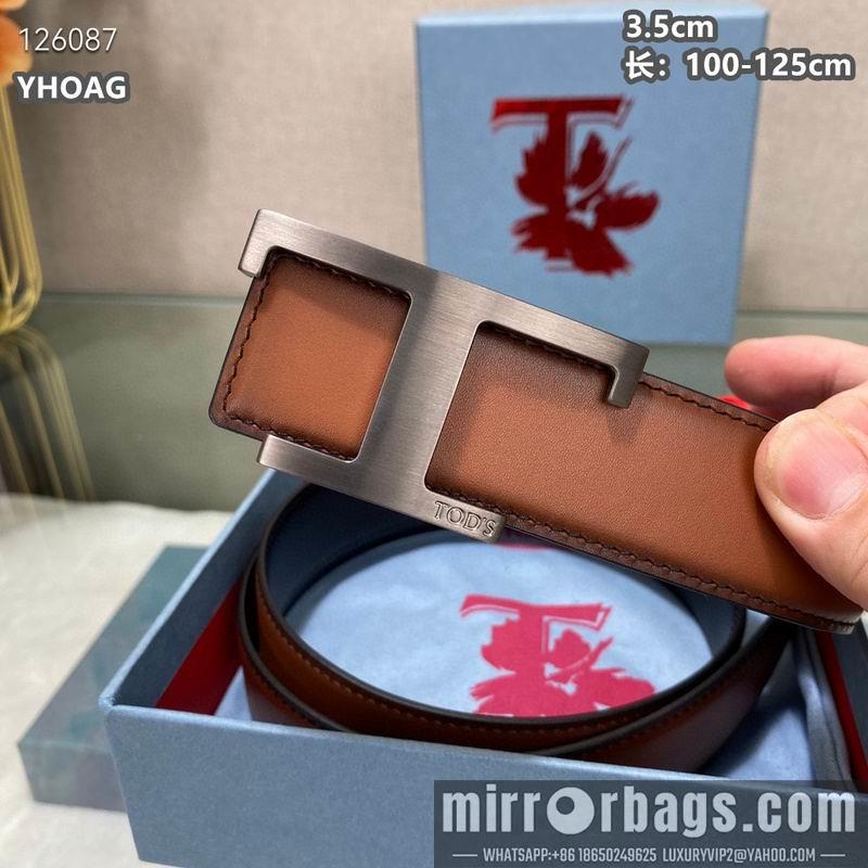 Replica Tod's belt 35mmX100-125cm 8L05