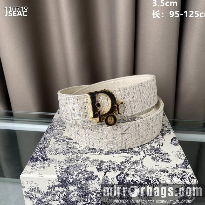 Replica Dior Belt 35mm 95-125cm 8L02