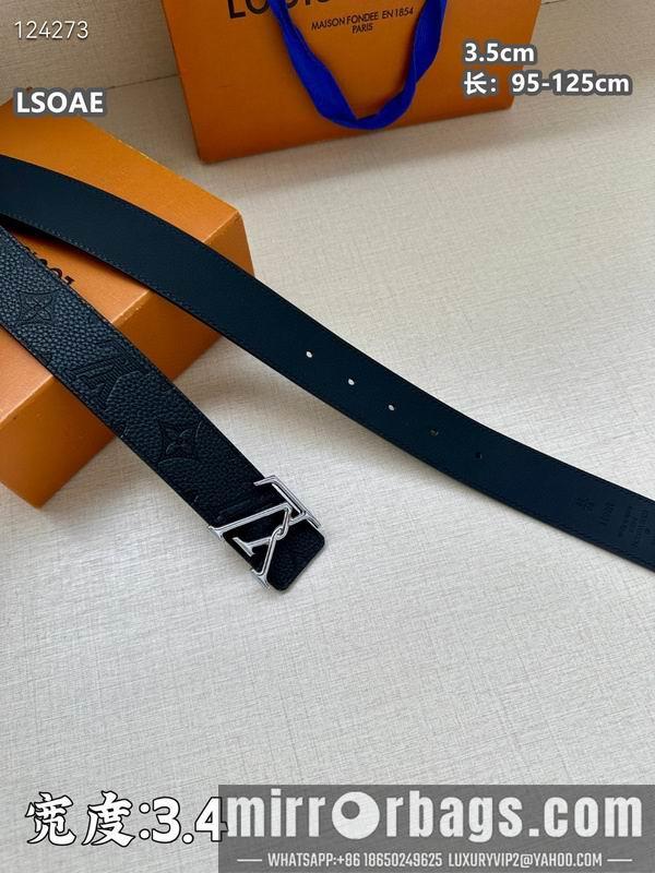 Replica LV belt 35mmX95-125cm 8L09
