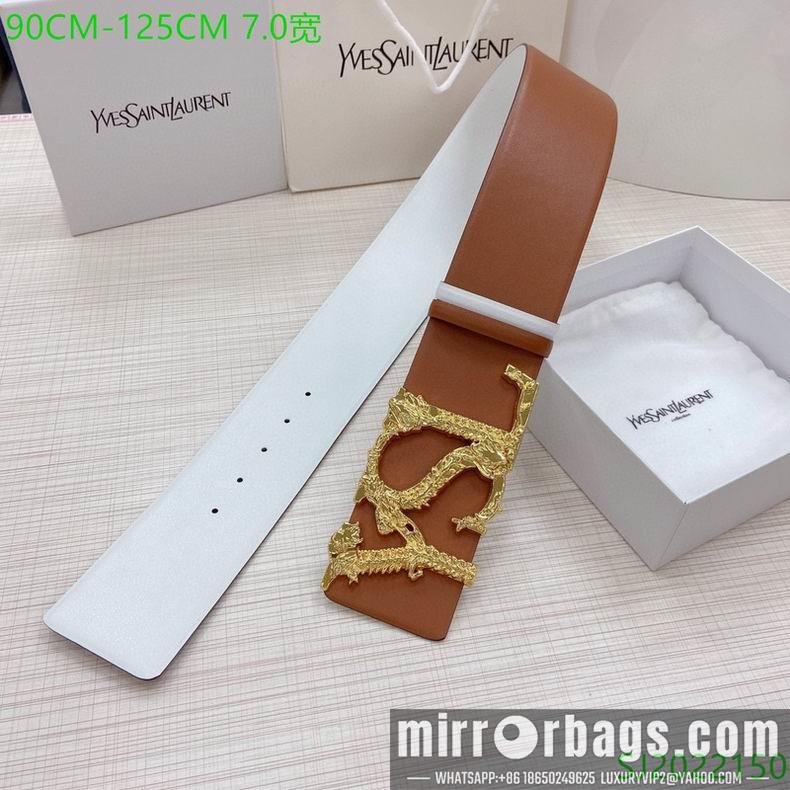Replica YSL Belt 70mmX90-125cm 7D04