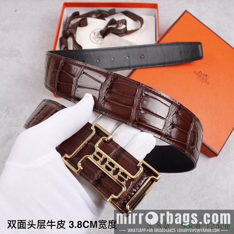 Replica Hermes Belt 38mmX95-125cm 7D98