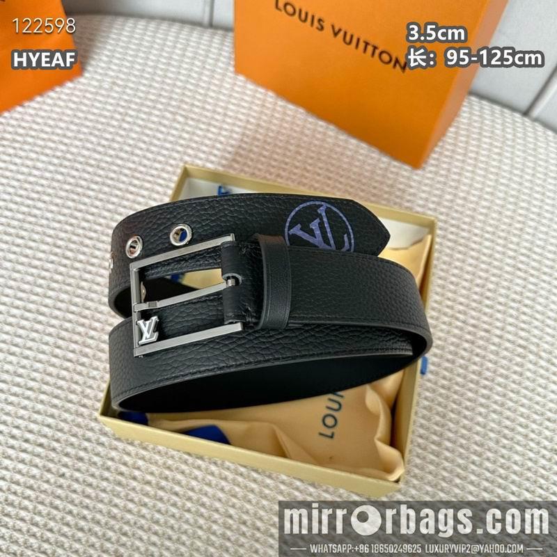 Replica LV belt 35mmX95-125cm 8L35