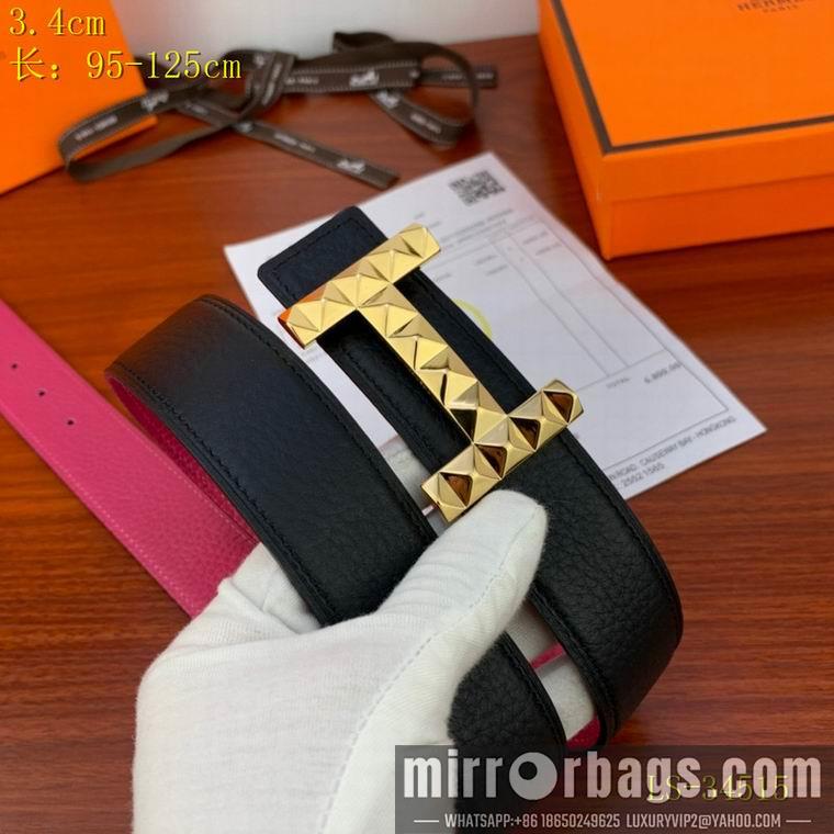 Replica Hermes Belt 34mm 95-125cm 8L03