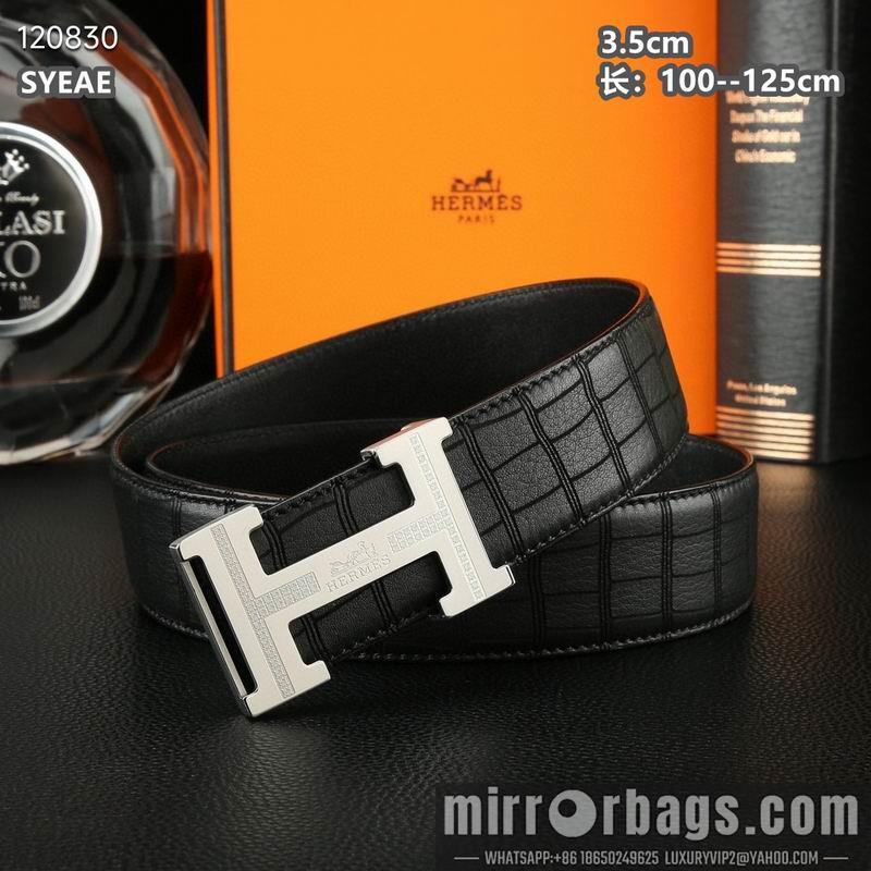 Replica Hermes belt 35mmX100-125cm 8L072001