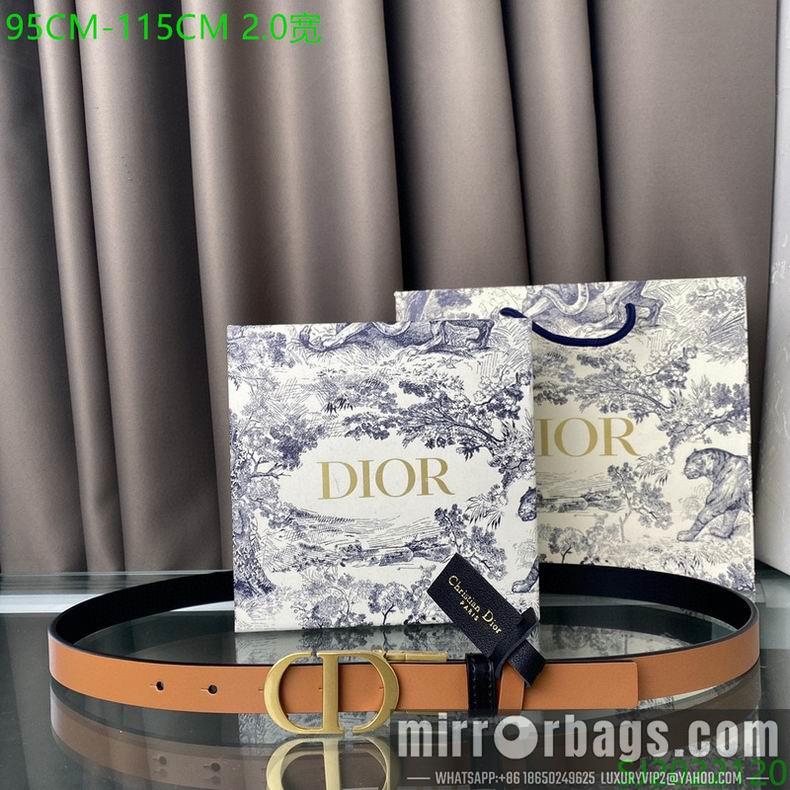 Replica Dior Belt 20mmX95-115cm 7D21