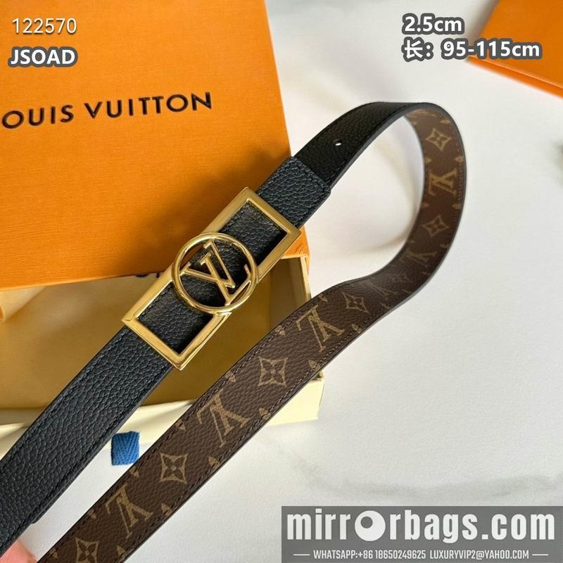 Replica LV belt 25mmX95-115cm 8L16