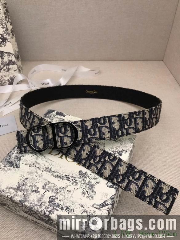 Replica Dior Belt 34mmX95-125cm 7D12