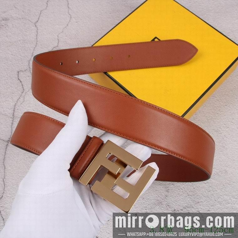 Replica Fendi Belt 38mmX95-125cm 7D123