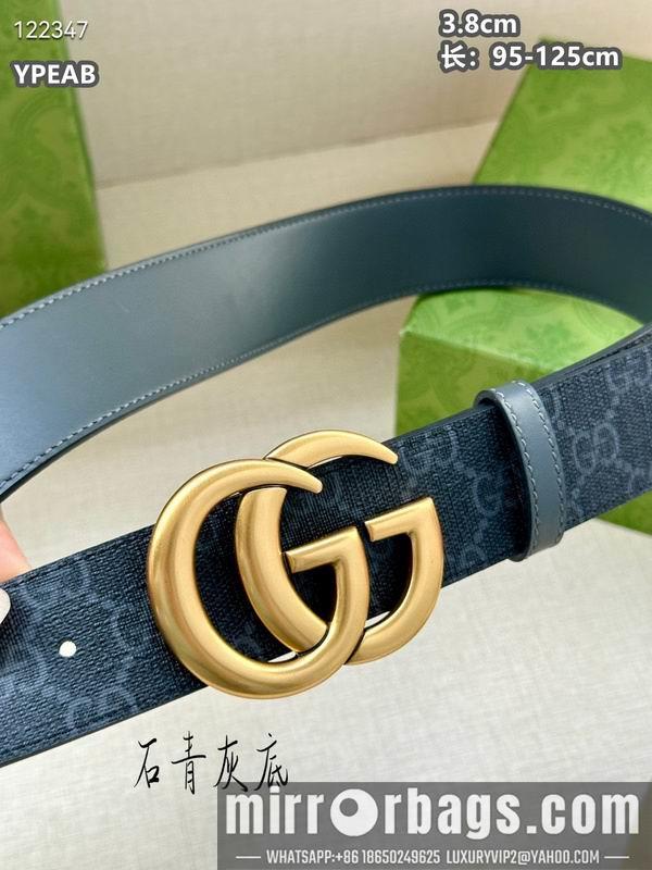 Replica Gucci belt 38mmX95-125cm 8L31
