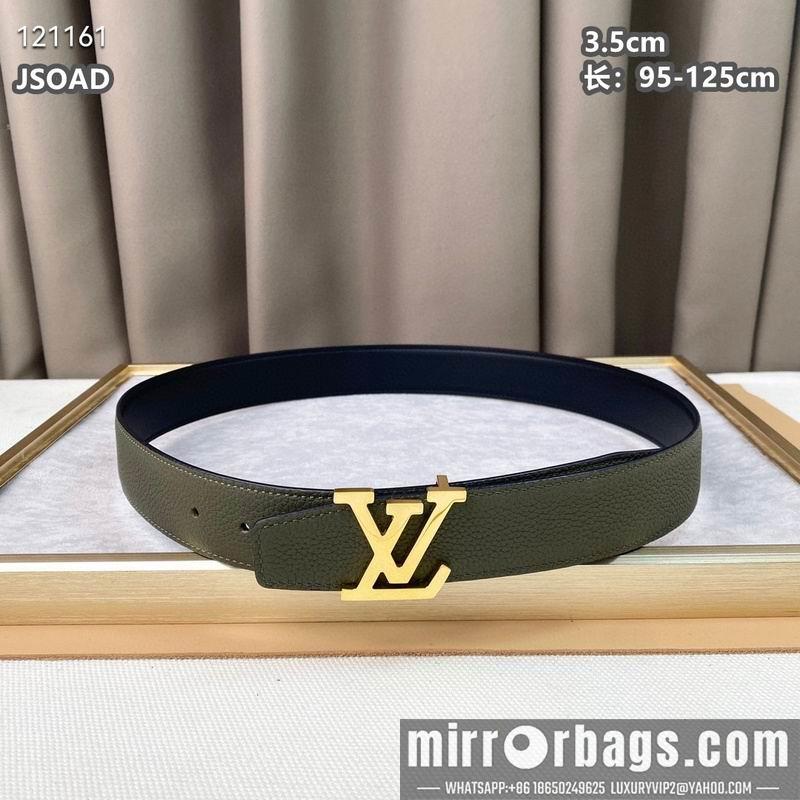 Replica LV belt 35mmX95-125cm 8L17