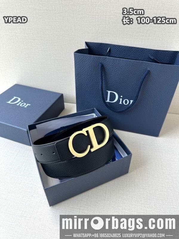 Replica Dior belt 35mmX100-125cm 8L36