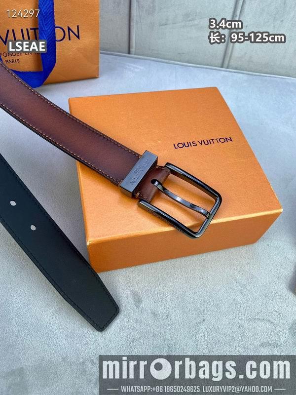Replica LV belt 34mmX95-125cm 8L26