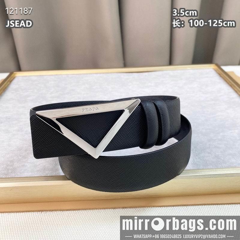 Replica Prada belt 35mmX100-125cm 8L41