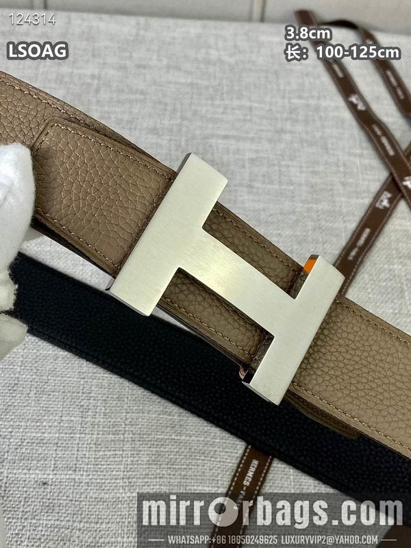 Replica Hermes belt 38mmX100-125cm 8L04