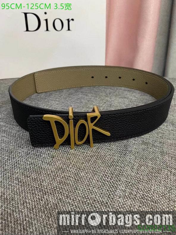 Replica Dior belt 35mmX95-125cm 7D17