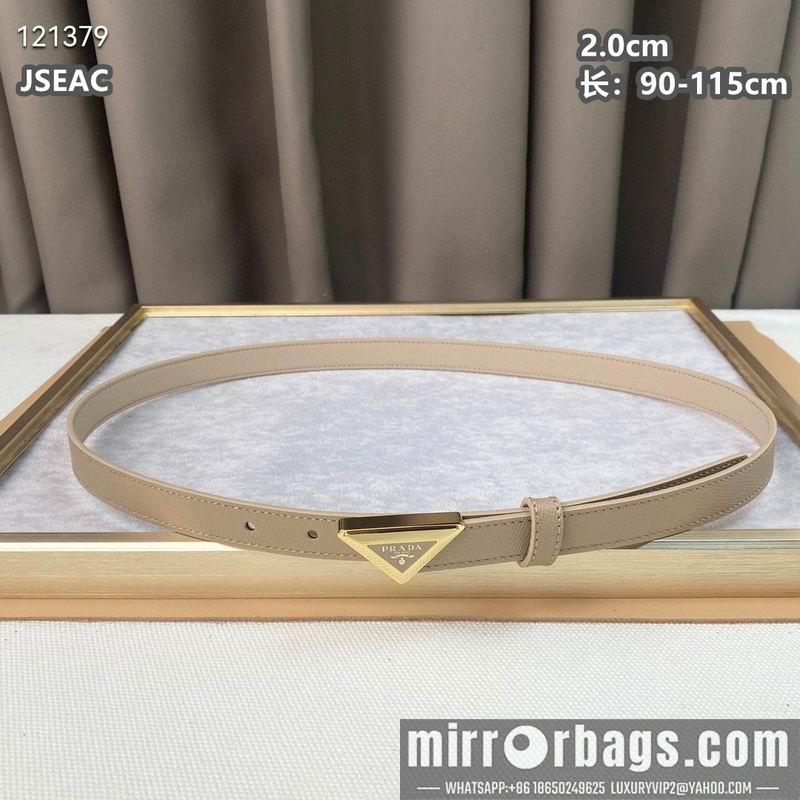 Replica Prada belt 20mmX90-115cm 8L04