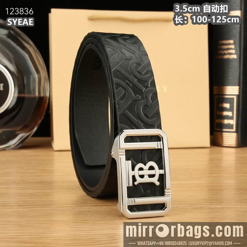 Replica Burberry belt 35mmX100-125cm 8L81