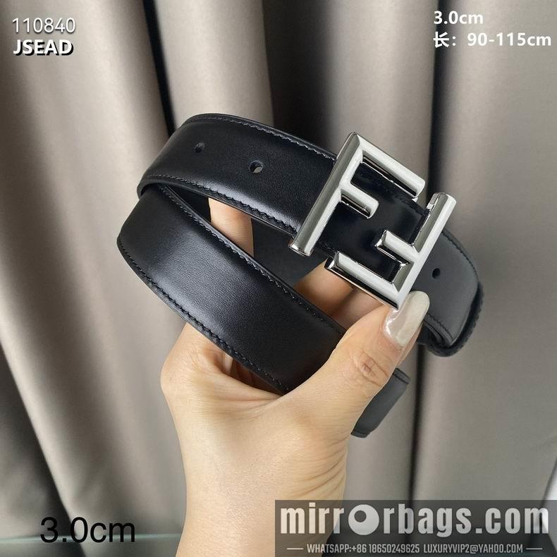 Replica Fendi Belt 30mmX90-115cm 8L01