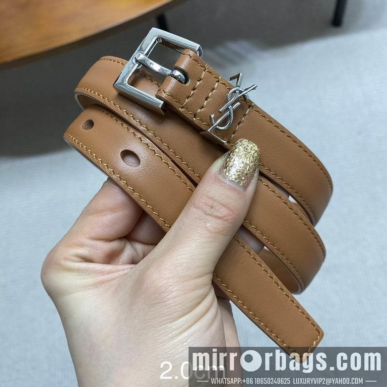 Replica YSL Belt 20mmX95-110cm 7D01