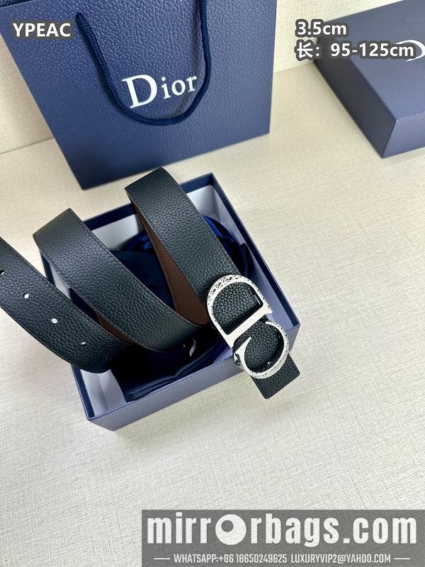 Replica Dior belt 35mmX95-125cm 8L37
