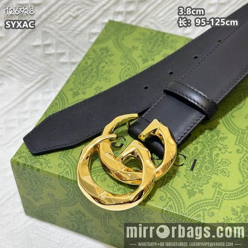 Replica Gucci belt 38mmX95-125cm 8L38