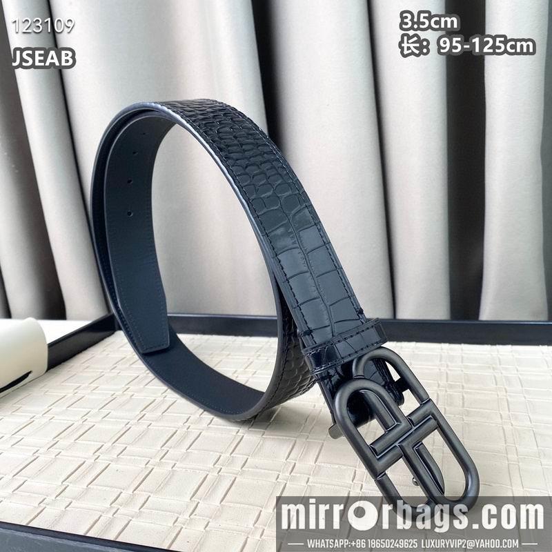 Replica Balenciaga belt 35mmX95-125cm 8L08