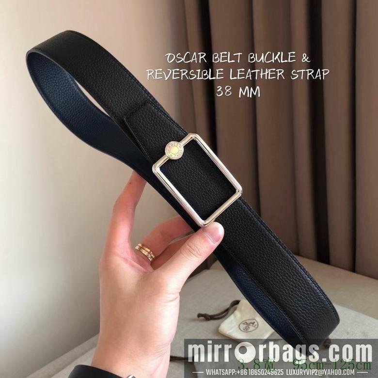 Replica Hermes Belt 38mmX95-125cm 7D77