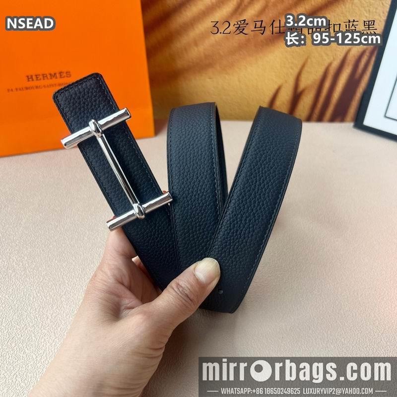 Replica Hermes belt 32mmX95-125cm 8L29