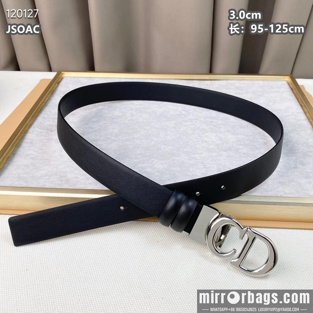 Replica Dior belt 30mmX95-125cm 8L072001