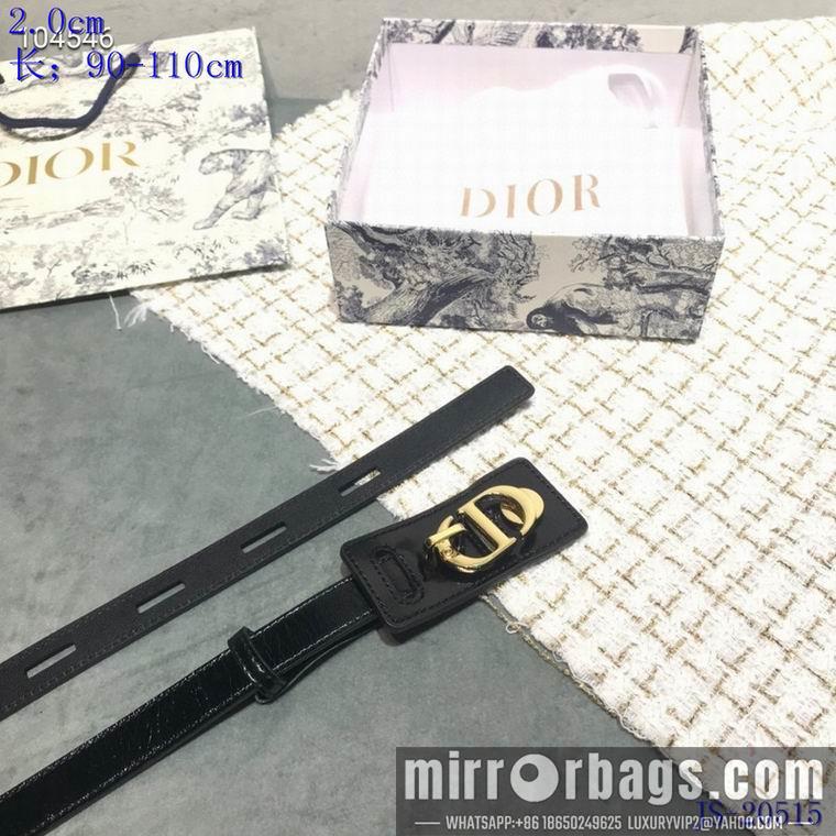 Replica Dior Belt 20mmX90-110cm 8L12