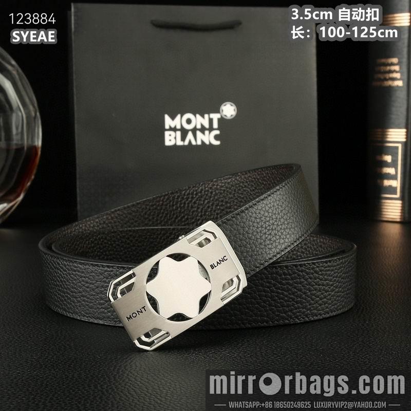 Replica Montlanc belt 35mmX100-125cm 8L43